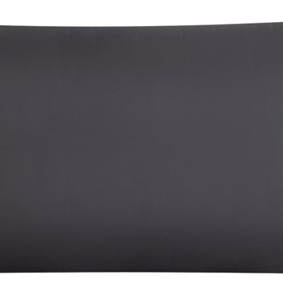 Dark Gray Body Pillowcase, Long Pillow Case, Microfiber Body Pillow Cover, Pillow Case with Envelope Closure, Soft and Breathable Pillowcase (20x54 Inches, 1 Pack)