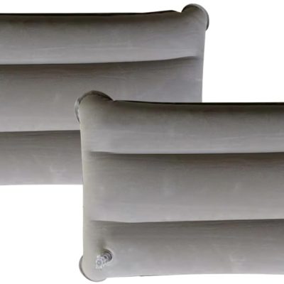 Inflatable pillow, 2-pack ultralight inflatable camping pillows, suitable for sleeping and travel, lightweight and comfortable camping pillows, suitable for travel, hiking, camping, and naps, providing cervical and lumbar support.