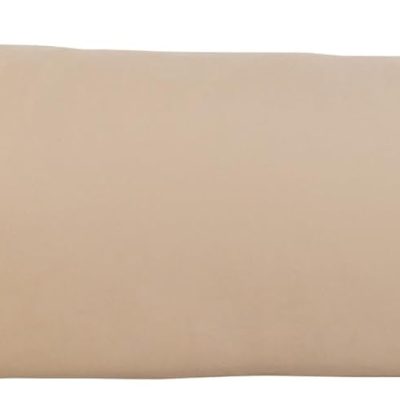 Beige Body Pillowcase, Long Pillow Case, Microfiber Body Pillow Cover, Pillow Case with Envelope Closure, Soft and Breathable Pillowcase (20x54 Inches, 1 Pack)
