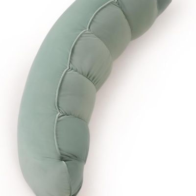 Long Round Body Pillow for Adults, Bolster Pillow for Sleeping, Soft and Supportive Pillow for Sleeping & Lumbar Support